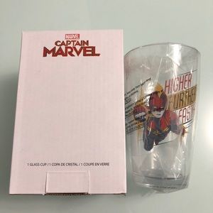 Funko Captain Marvel Pint Glass EXCLUSIVE
